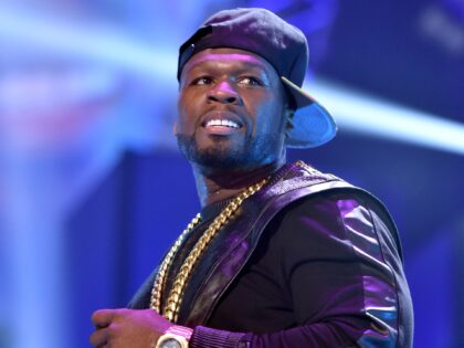 LAS VEGAS, NV - SEPTEMBER 20: Recording artist Curtis '50 Cent' Jackson of the music group G-Unit performs onstage during the 2014 iHeartRadio Music Festival at the MGM Grand Garden Arena on September 20, 2014 in Las Vegas, Nevada. (Photo by Kevin Winter/Getty Images for iHeartMedia)