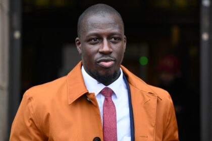 Benjamin Mendy leaves Chester Crown Court last Friday after his sex trial acquittal