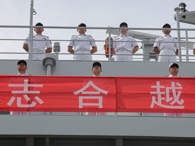 Major General Su Yingsheng's Chinese navy training ship ''Qi Juguang'' is greeted by members of the Philippine Navy and Chinese Embassy officials. The visit of the ship is a component of the friendship between China and the Philippines getting stronger. Public access to the ship will be available until June …