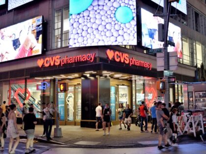 UNITED STATES -July 6: CVS located in the Brill Bldg. at Broadway and West 49 Street, where a security guard fatally stabbed a homeless man on Thursday, July 6, 2023. (Photo by Sam Costanza for NY Daily News via Getty Images)