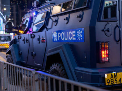 34th anniversary of the 1989 Tiananmen Square crackdown, and the first since Cobid-19 restrictions were lifted, was met with heightened police presence, searches & arrests, in Hong Kong Hong Kong, S.A.R. Hong Kong, June 04, 2023. (Photo by Simon Jankowski/Nurphoto) (Photo by Simon Jankowski/NurPhoto via Getty Images)