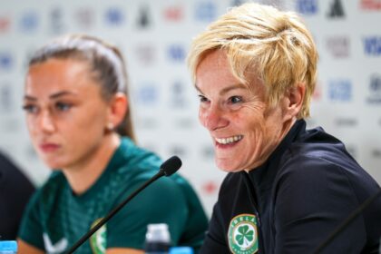 Ireland’s Vera Pauw was one of the coaches trying to get the better of jet lag