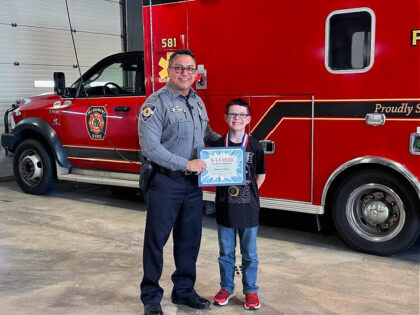 Colorado Boy Awarded ‘911 Local Hero Award’ by First Responders for Saving Mom’s Life