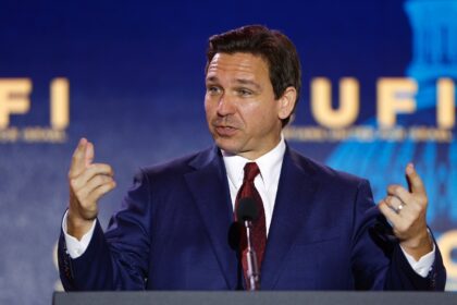 Republican presidential candidate Ron DeSantis has struggled to connect with voters as former president Donald Trump remains the primary favorite