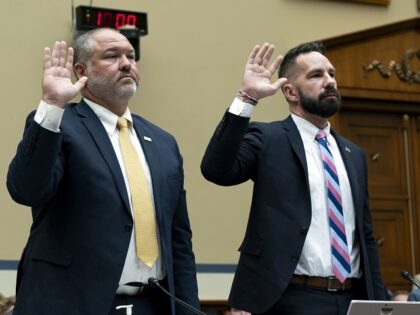 Whistleblowers - IRS Supervisory Special Agent Gary Shapley, left, and Joseph Ziegler, an IRS Agent with the criminal investigations division, are sworn in at a House Oversight and Accountability Committee hearing with IRS whistleblowers, Wednesday, July 19, 2023, in Washington. (AP Photo/Stephanie Scarbrough)